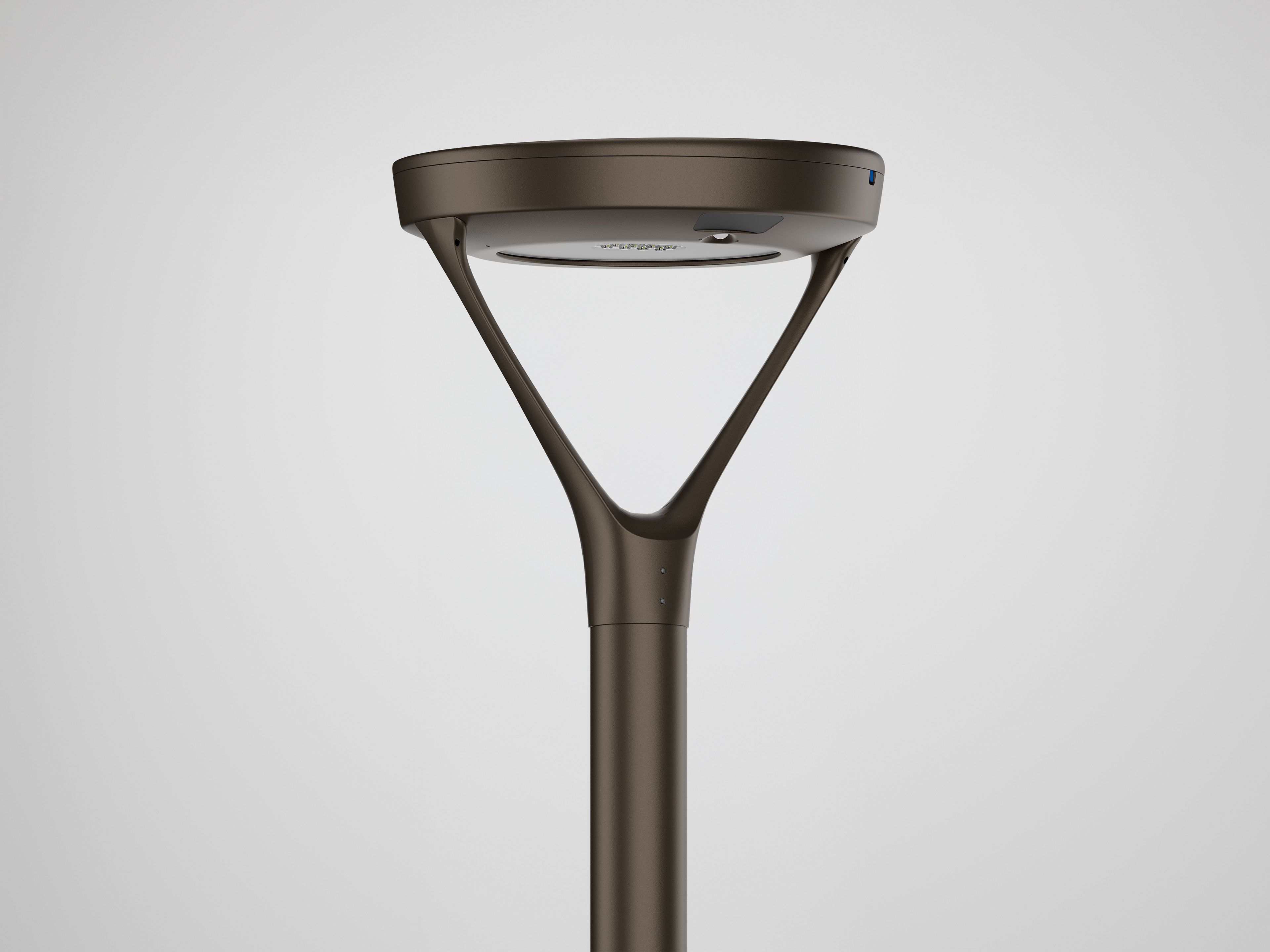 Commercial solar lighting for parks, pathways, and plazas
