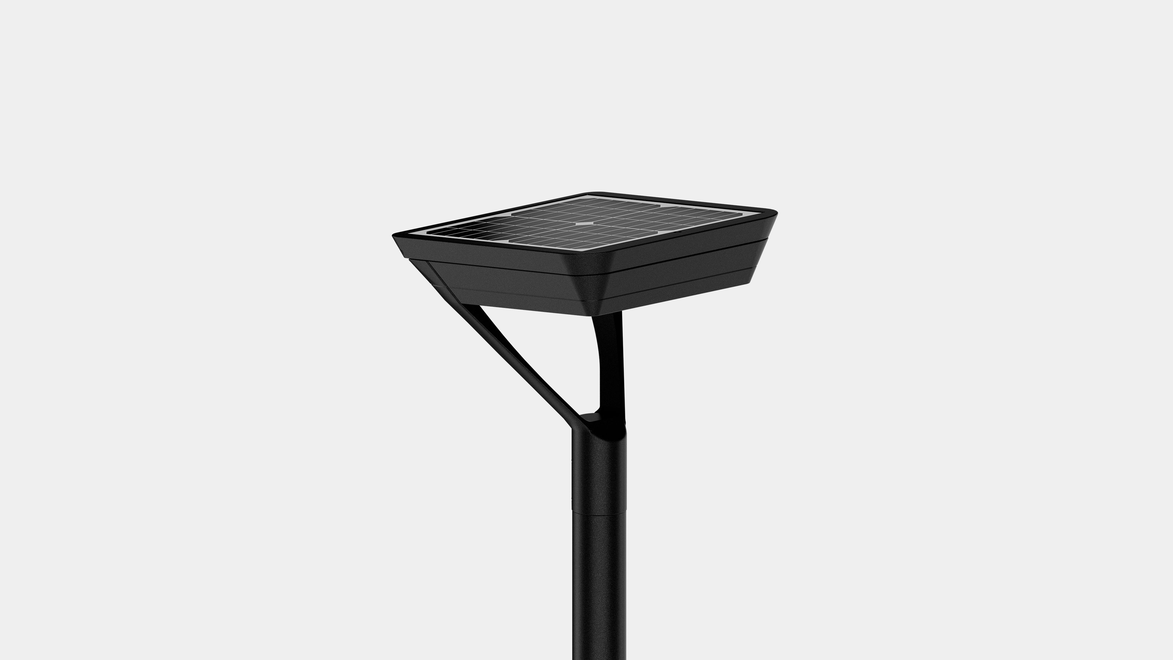 IPL Solar Area Light in Black