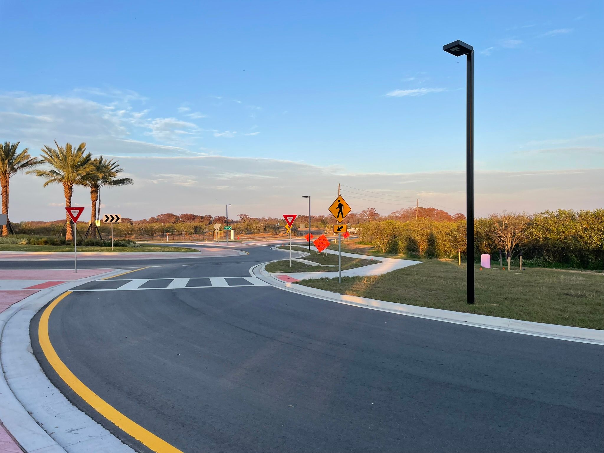 SCL Solar Area Light in Florida