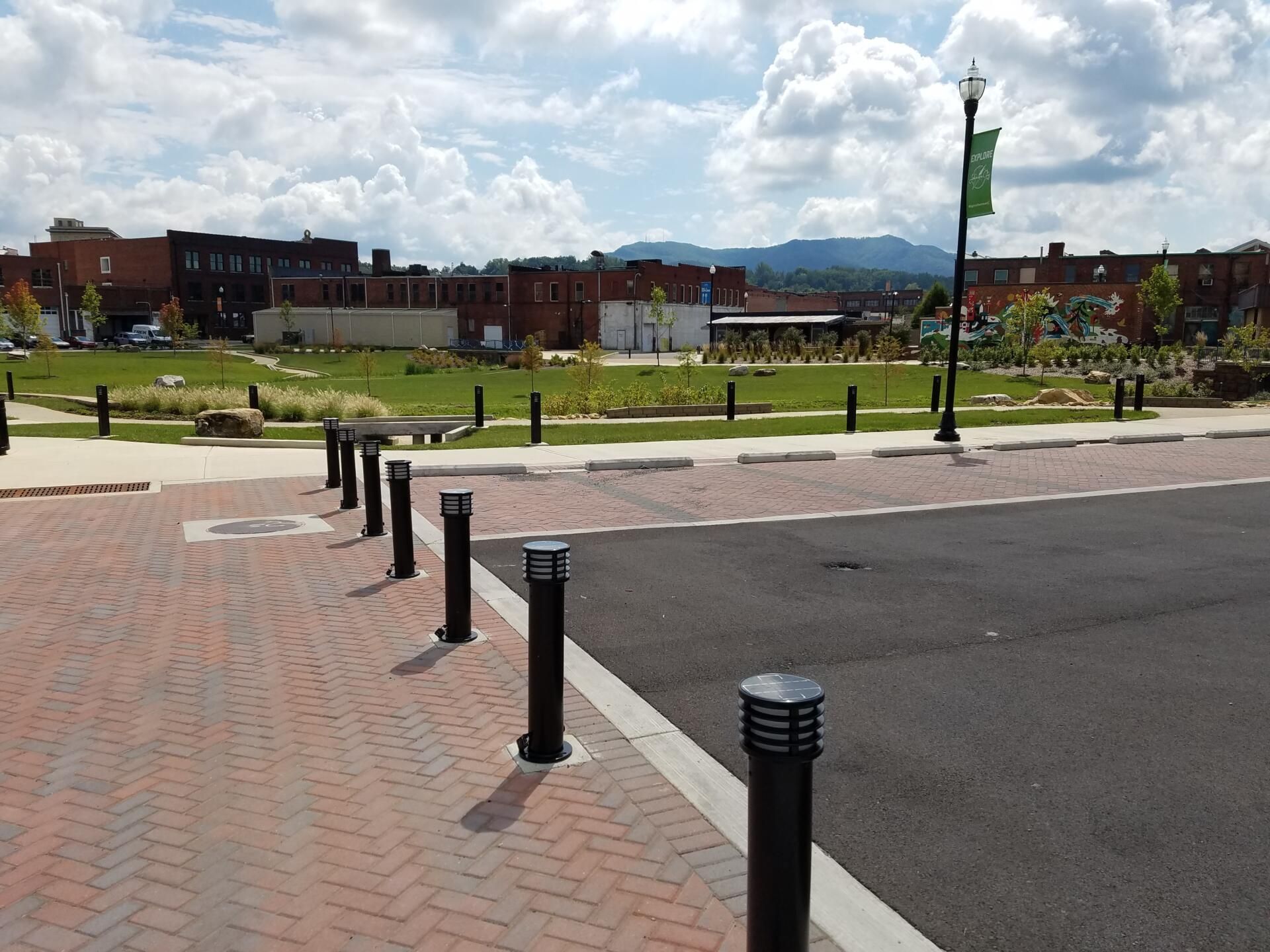 WLB Architectural Solar Bollard in Johnson City, TN