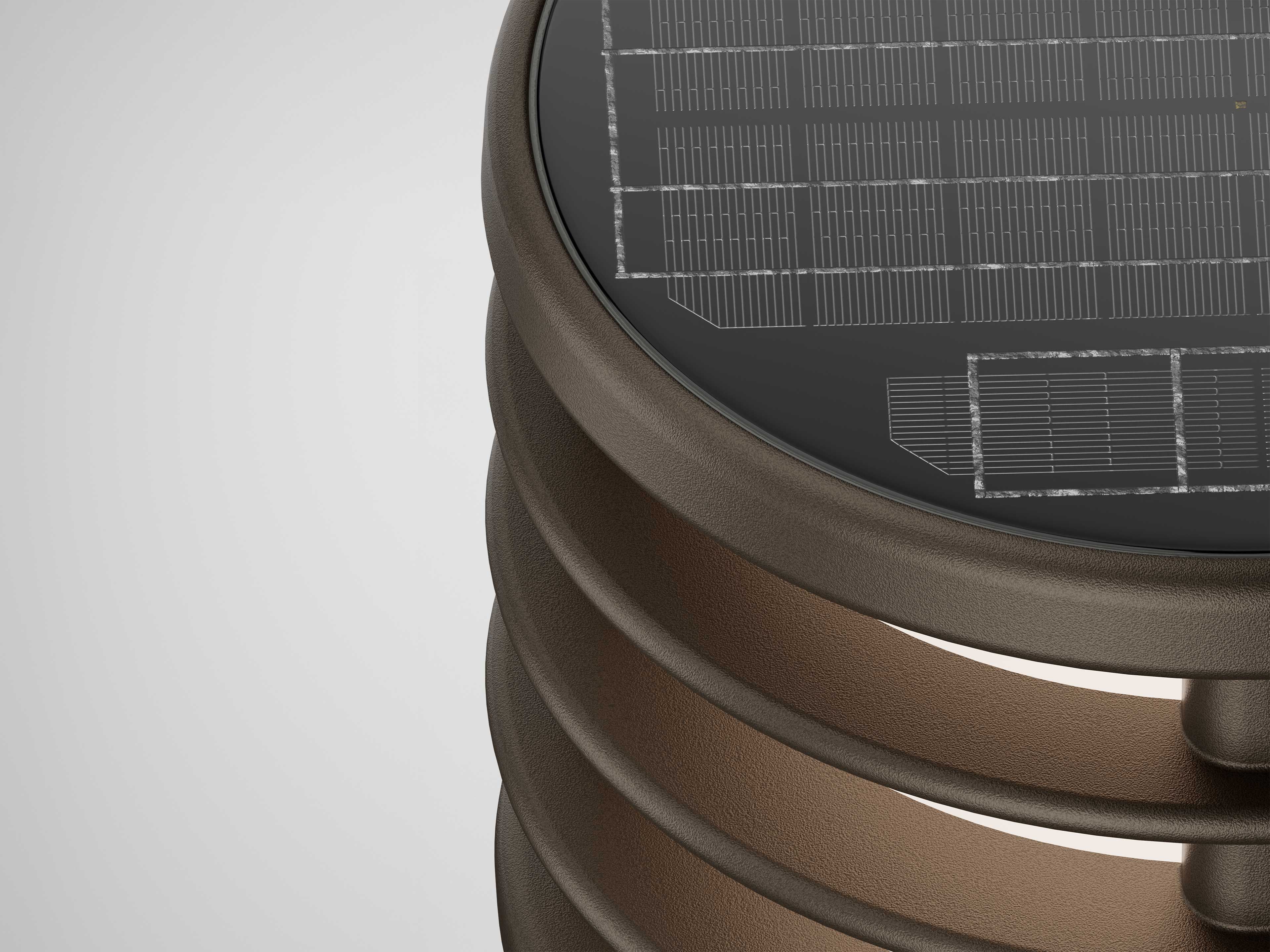 WLB Architectural Solar Bollard