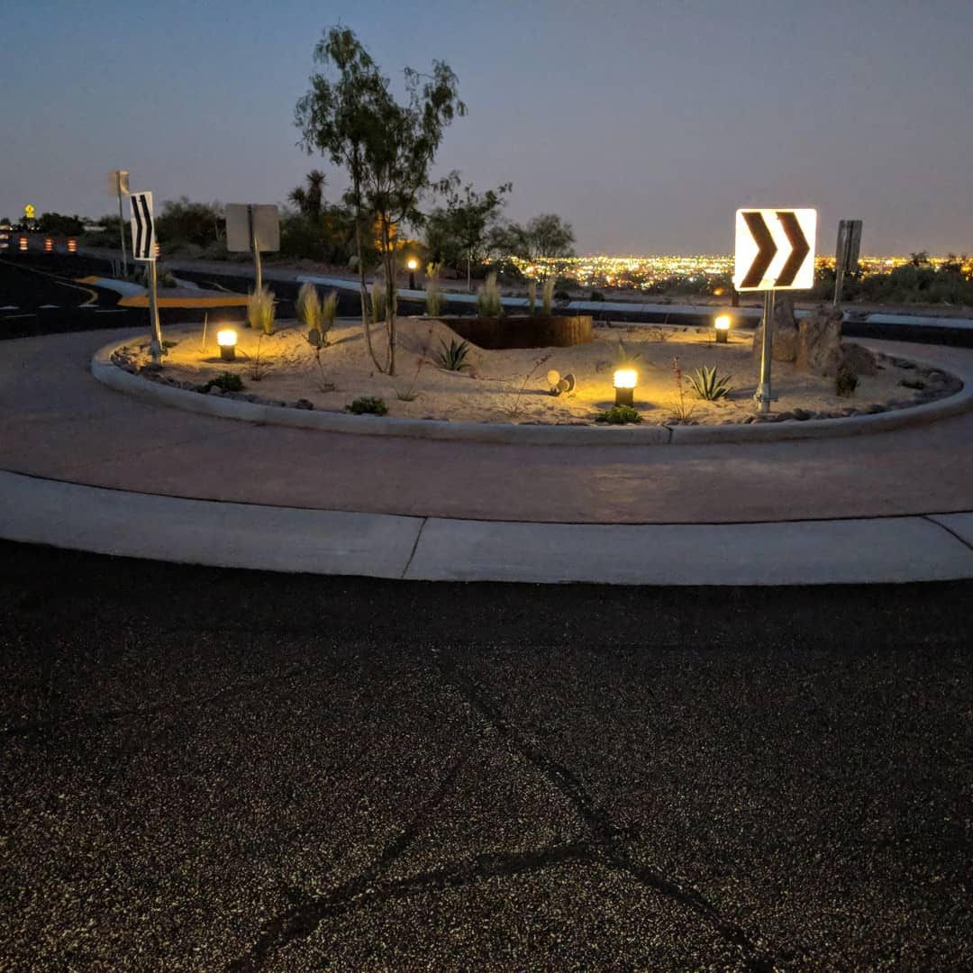 WLB Architectural Solar Bollard in El Paso, TX
