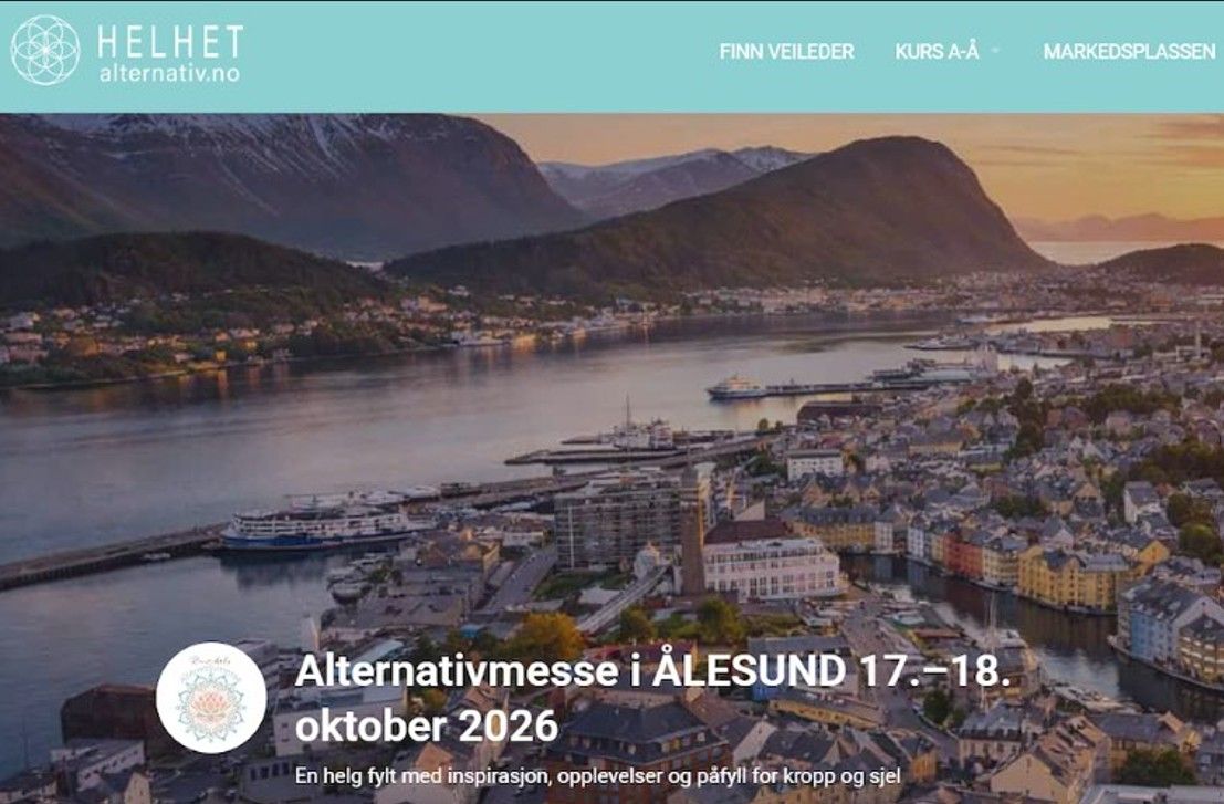 Utstiller på Alternativmessen i Ålesund i oktober, sees vi?