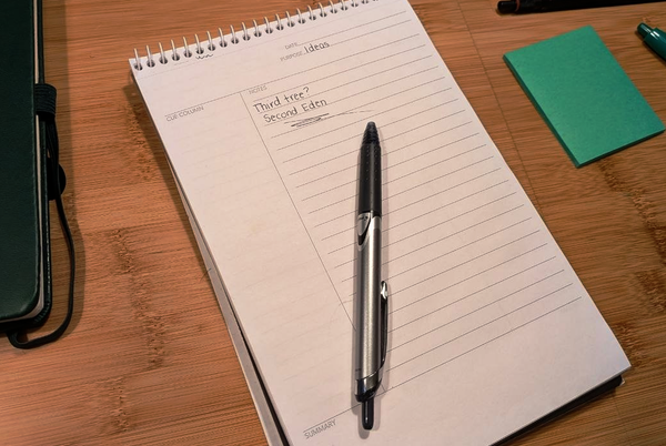 Author's notebook