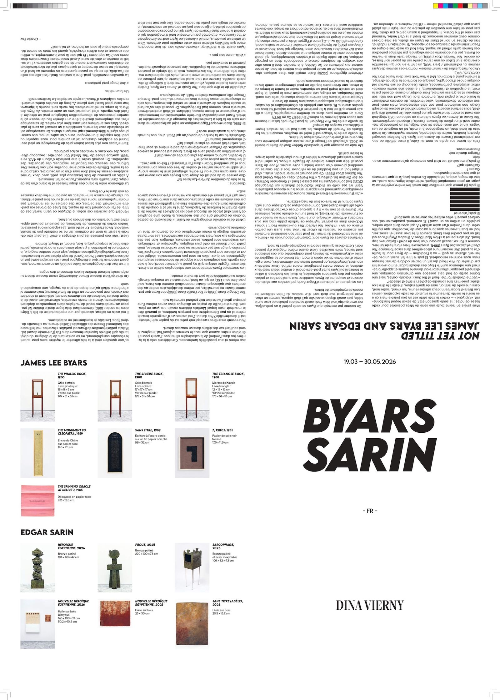 Byars/Sarin - Identité