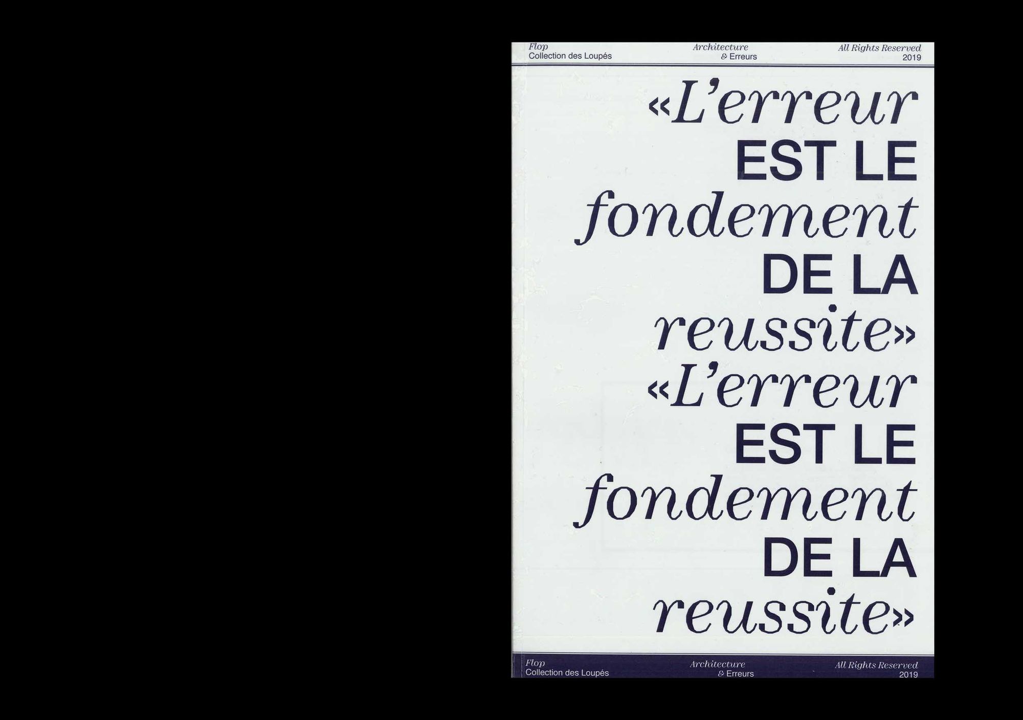 Collection Flop - L'erreur — image 1