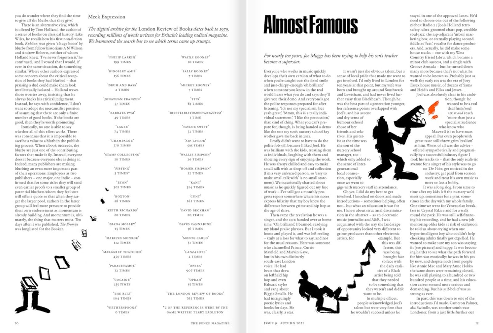 Issue 9 inside spread 3