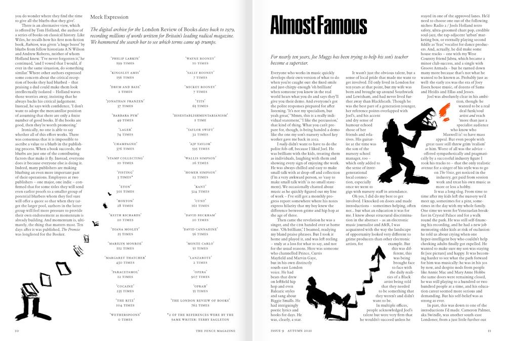 Issue 9 inside spread 3