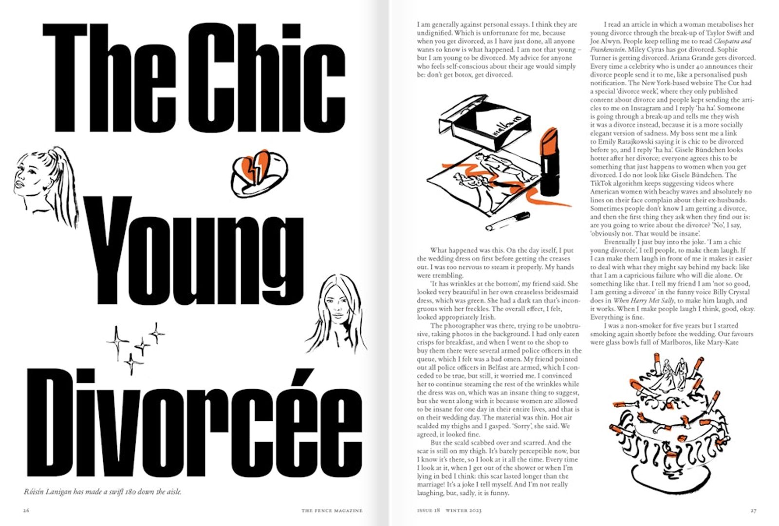 Issue 18 inside spread 4