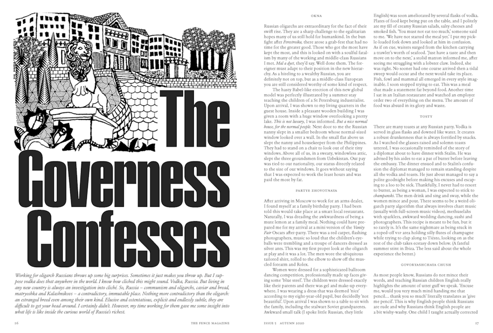 Issue 5 inside spread 2