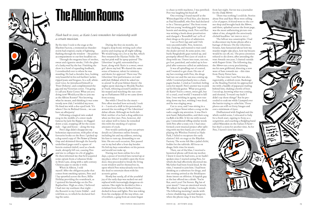 Issue 25 inside spread 1