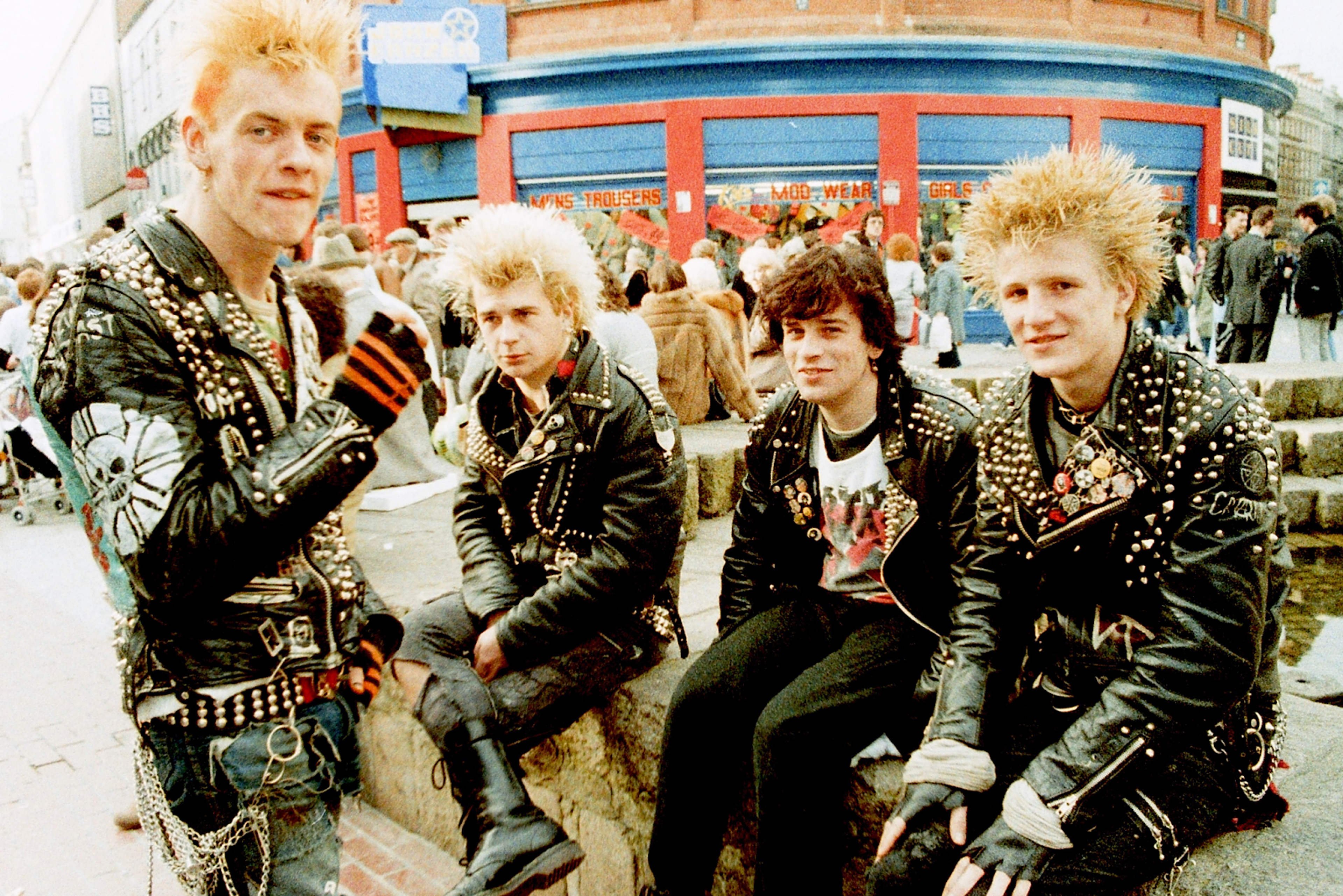 Belfast punks, at rest