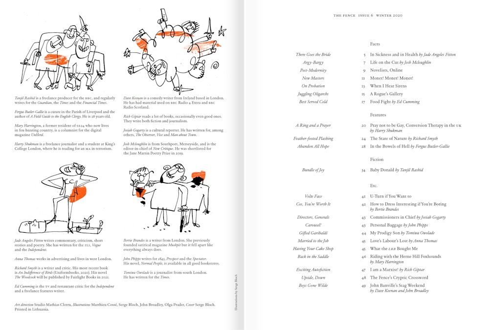 Issue 6 inside spread 1
