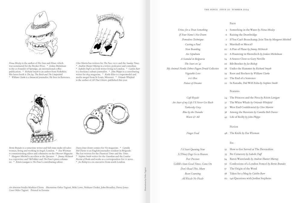 Issue 20 inside spread 1