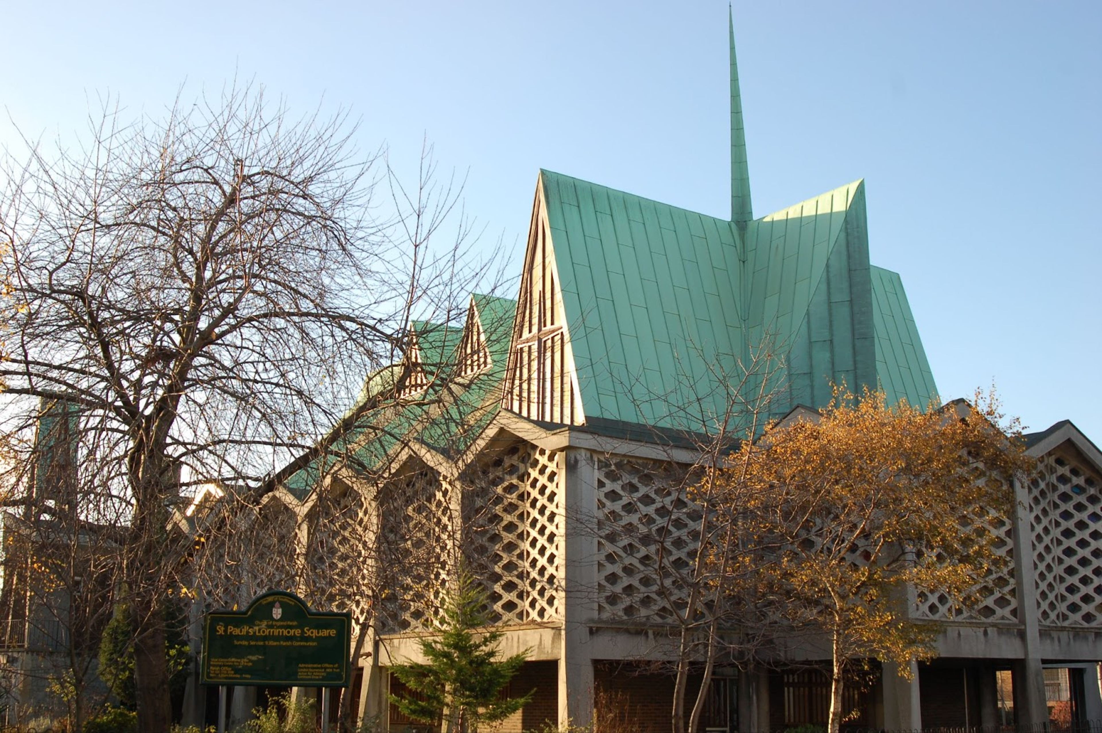 More modernism, vicar?