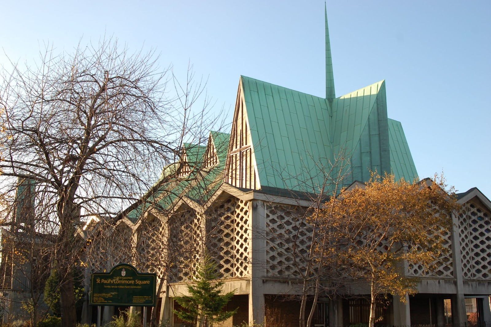 More modernism, vicar?