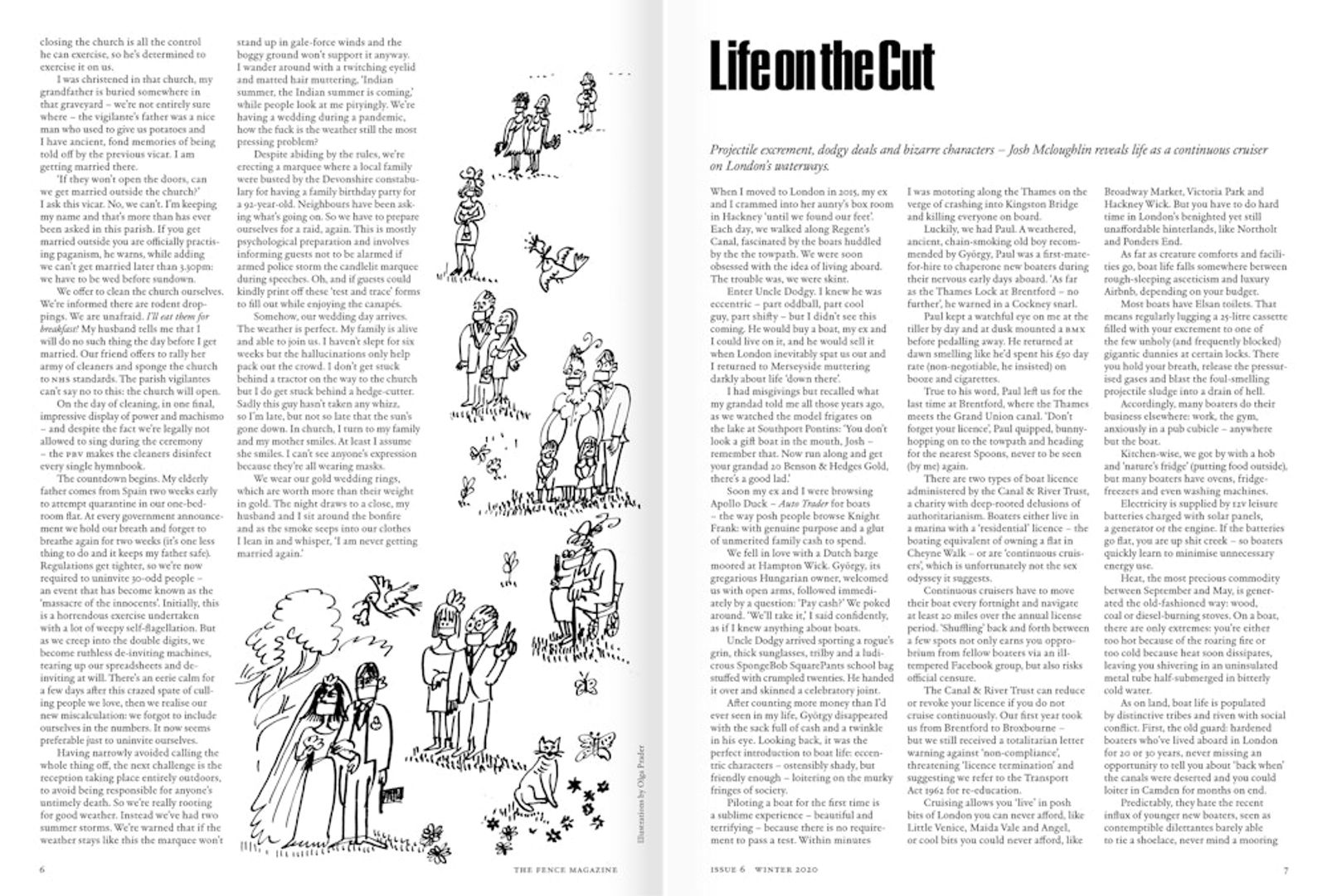 Issue 6 inside spread 2