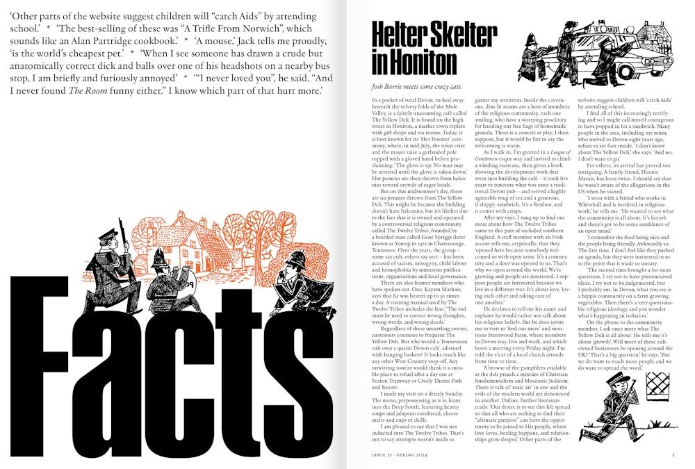 Issue 15 inside spread 1
