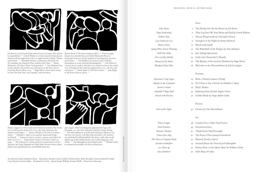 Issue 13 inside spread 1