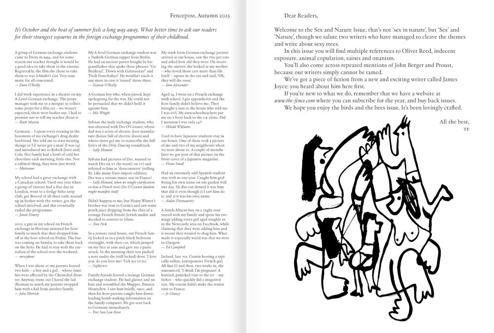 Issue 17 inside spread 1