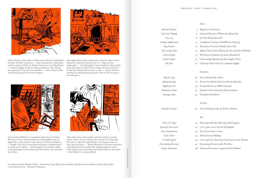 Issue 7 inside spread 1