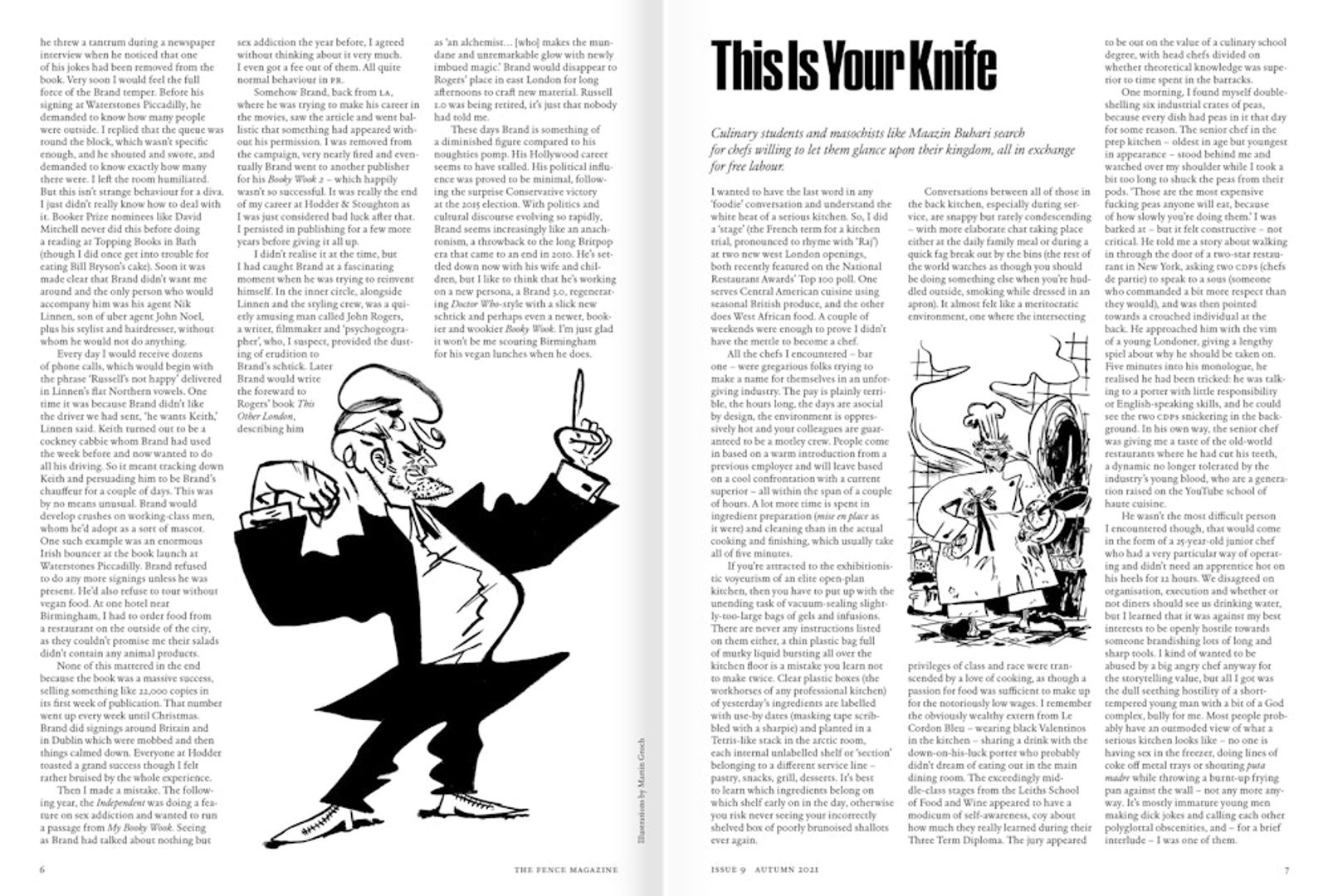 Issue 9 inside spread 2