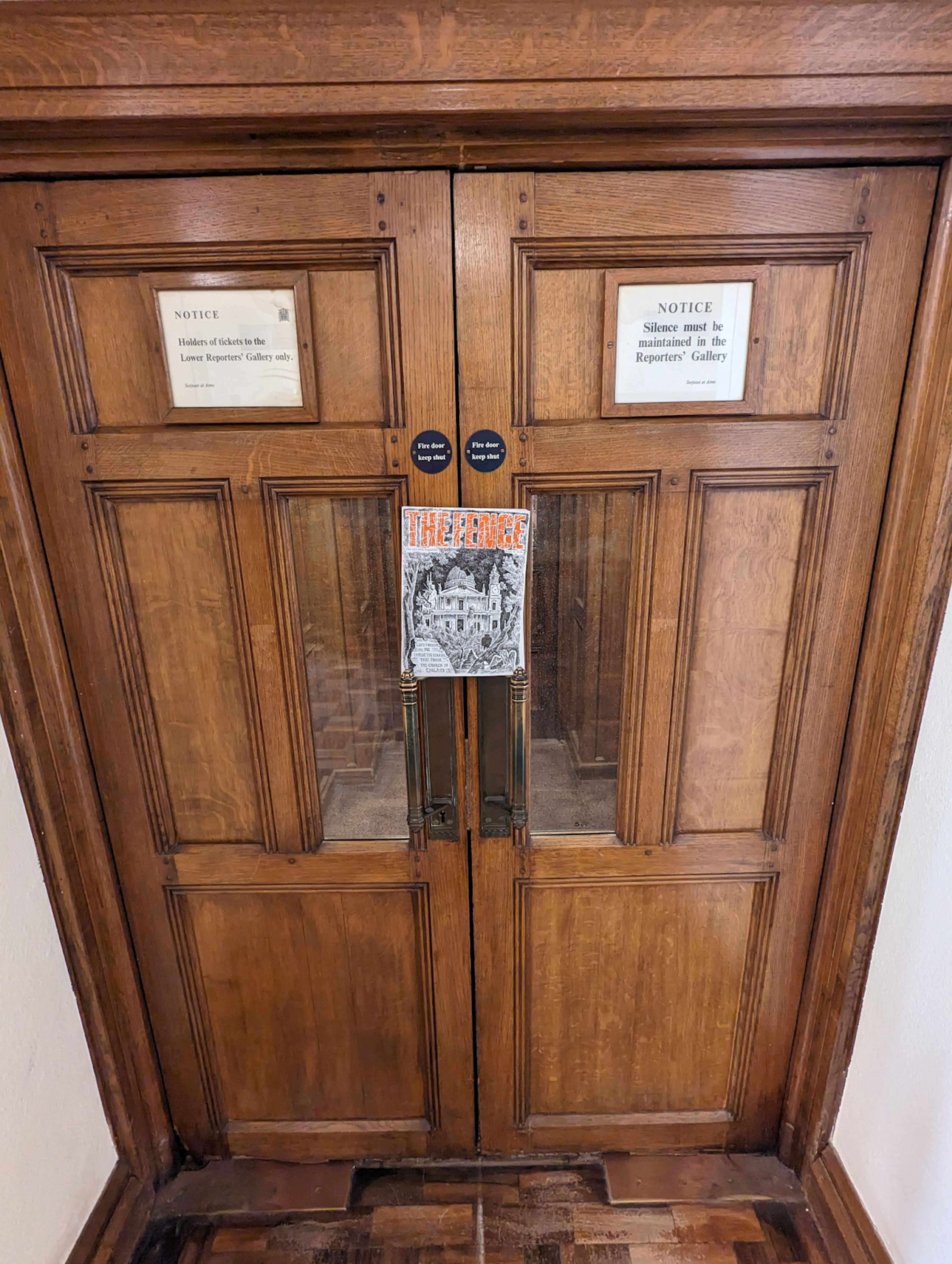 The corridors of power
