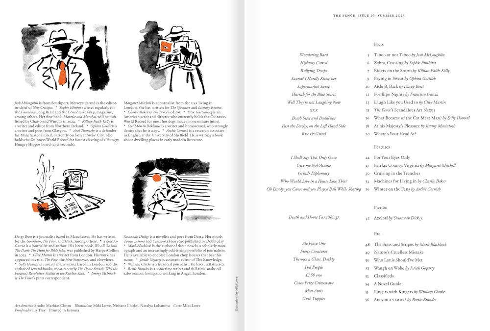Issue 16 inside spread 1