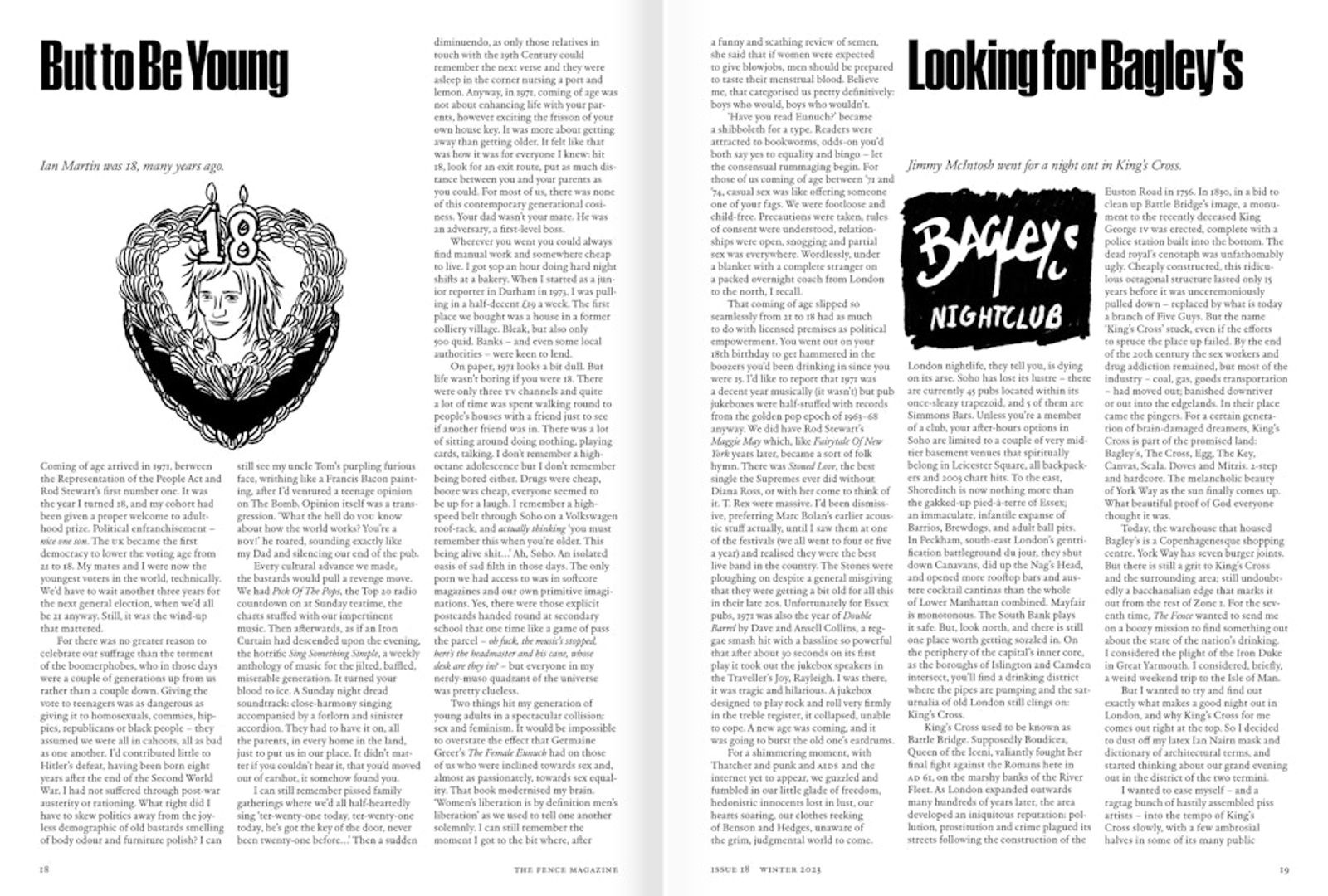 Issue 18 inside spread 2