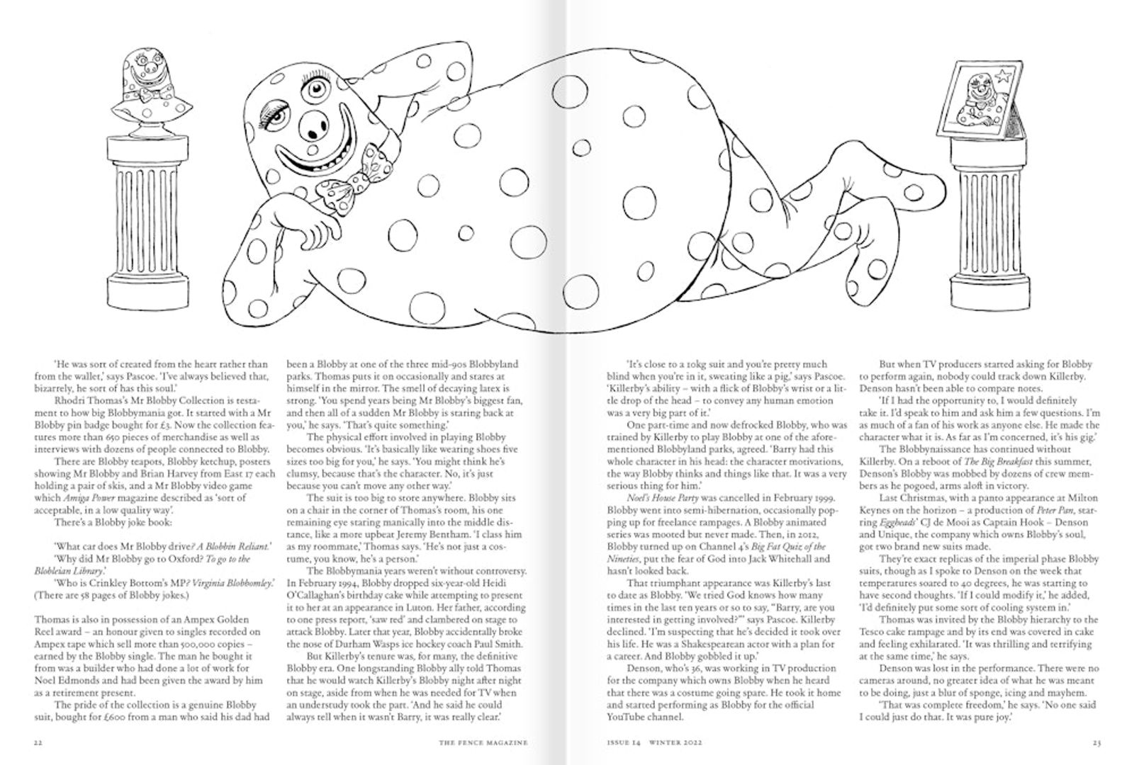 Issue 14 inside spread 4