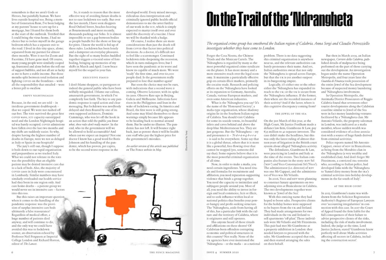 Issue 4 inside spread 3