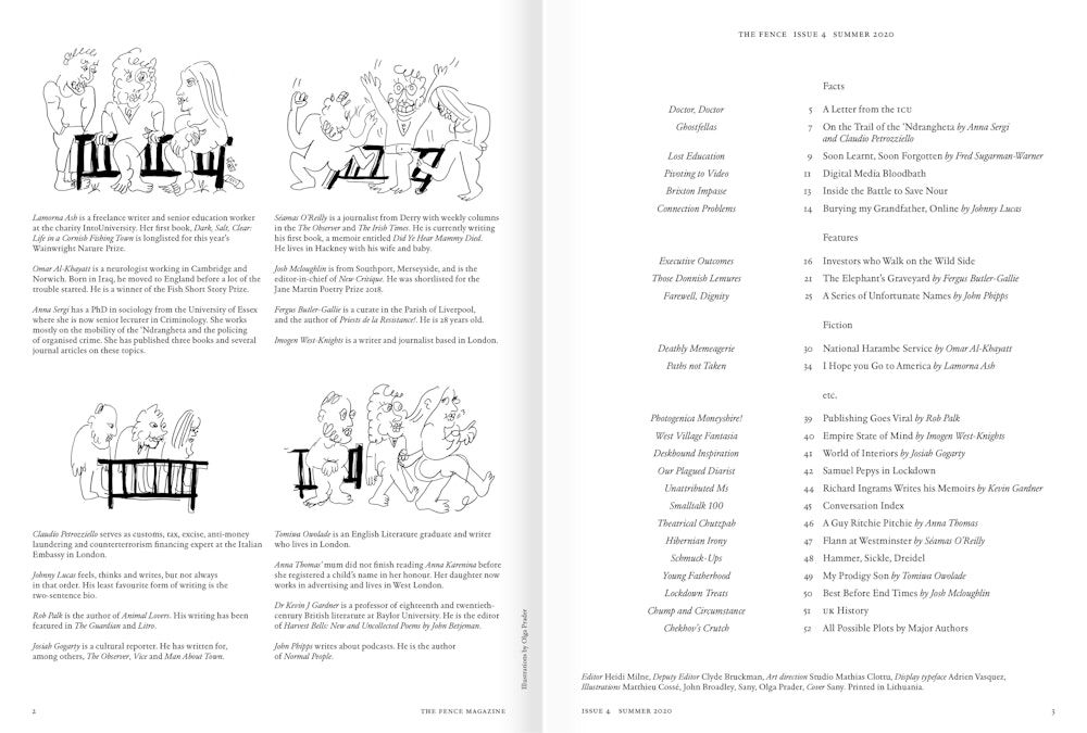 Issue 4 inside spread 1