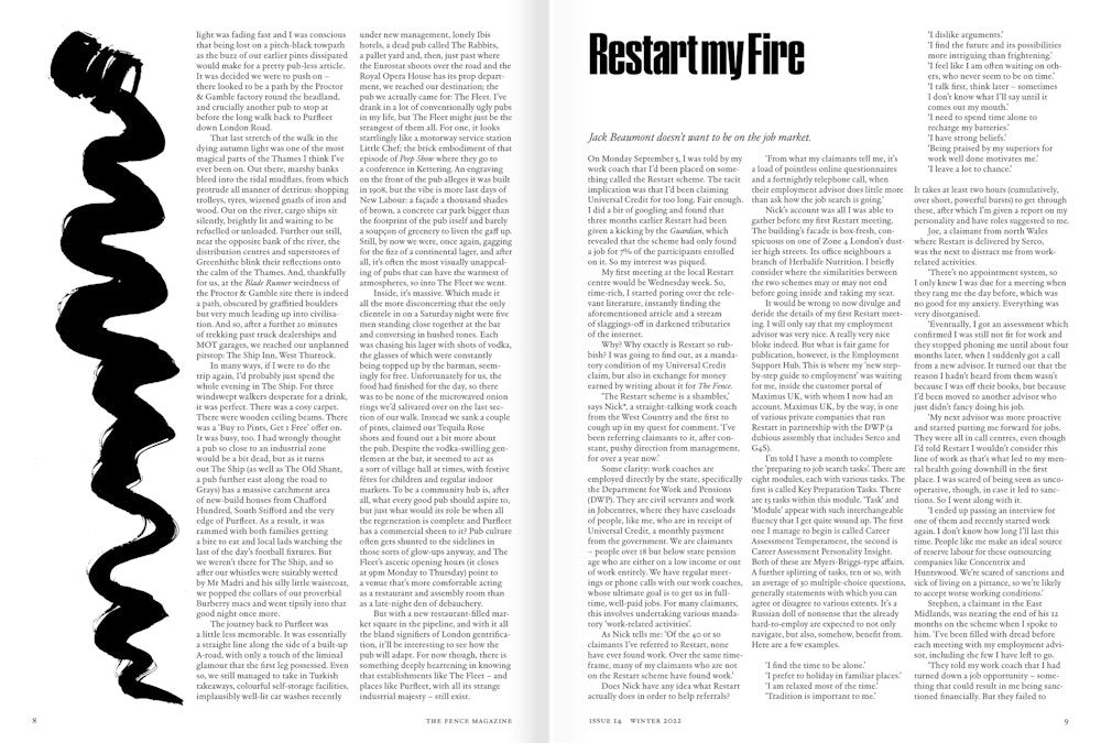 Issue 14 inside spread 1