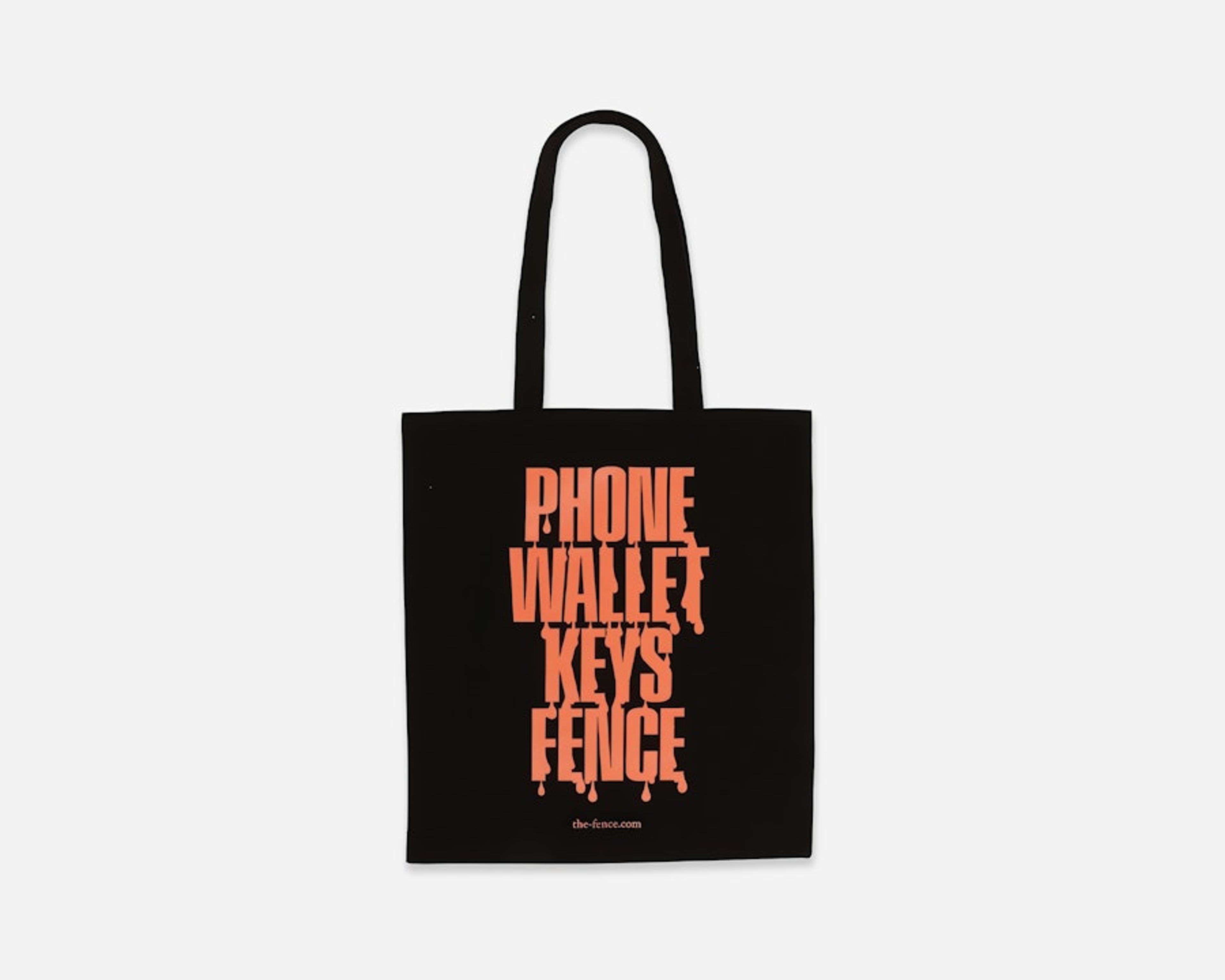 Phone Wallet Keys Fence Tote