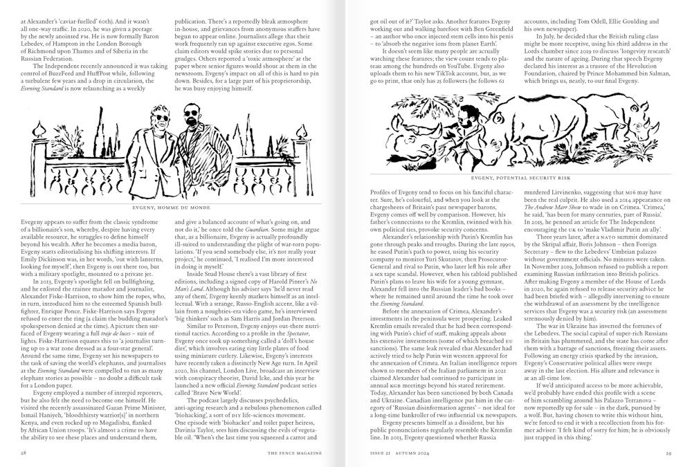 Issue 21 inside spread 3