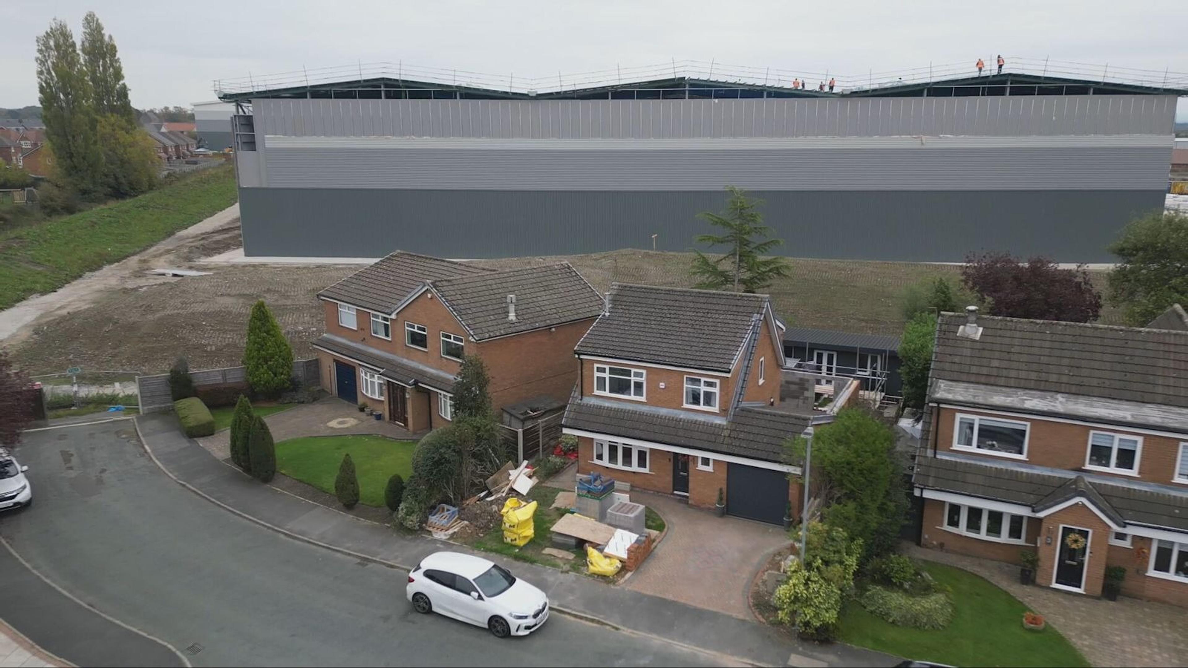 The Wigan warehouses