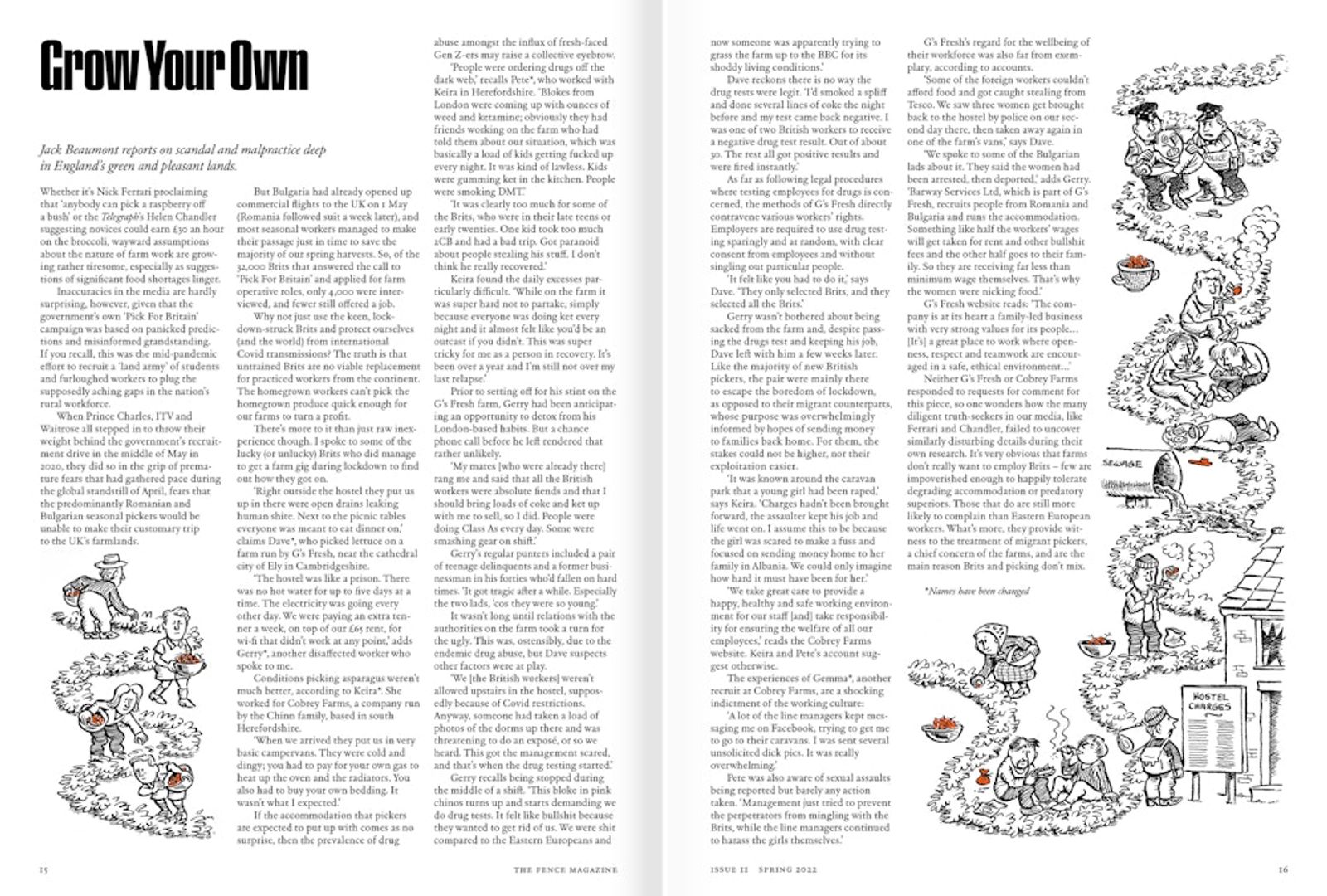 Issue 11 inside spread 3