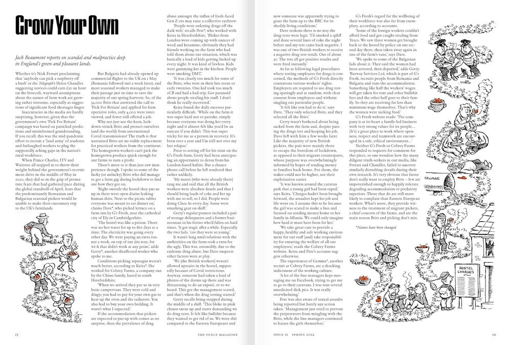 Issue 11 inside spread 3