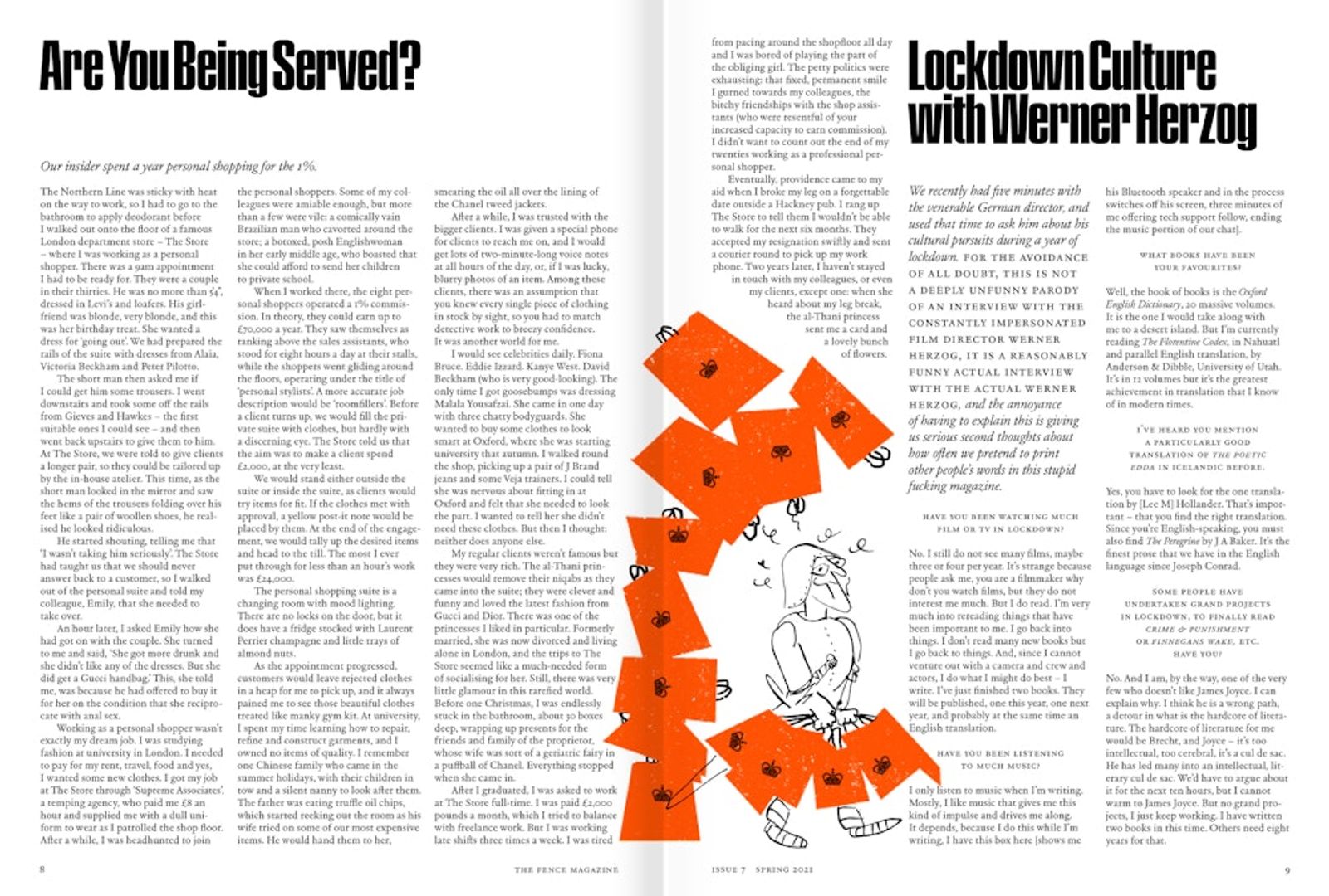 Issue 7 inside spread 2