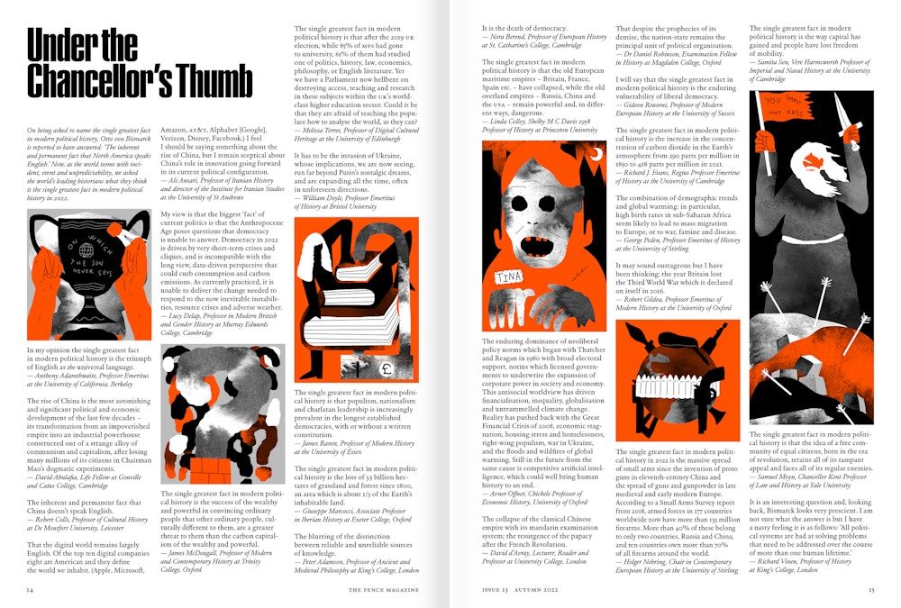Issue 13 inside spread 3