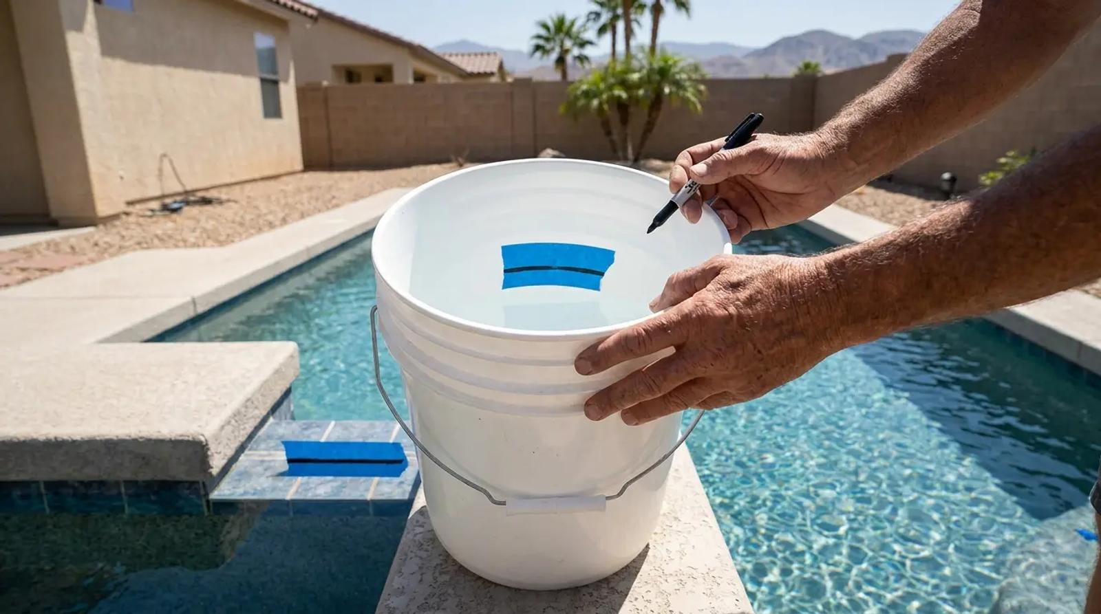 bucket testing in las vegas pool
