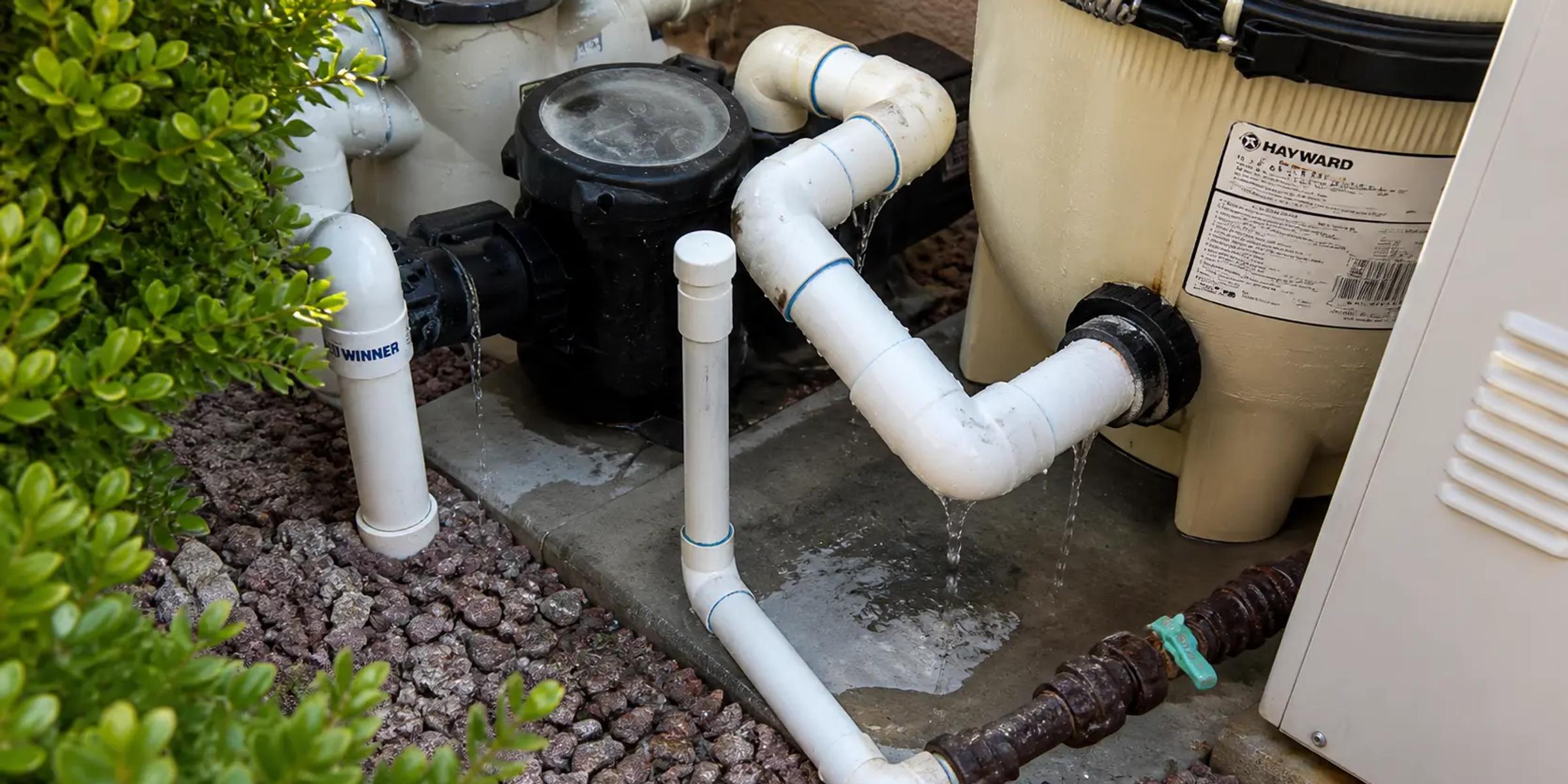 Pool Equipment Leak Repair