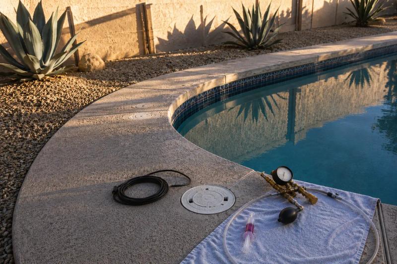 pool leak tools