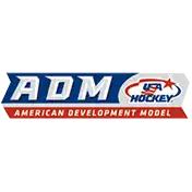 American Development Model ADM Usa Hockey Logo