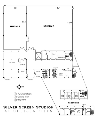 Silver Screen Studios Chelsea Piers NYC