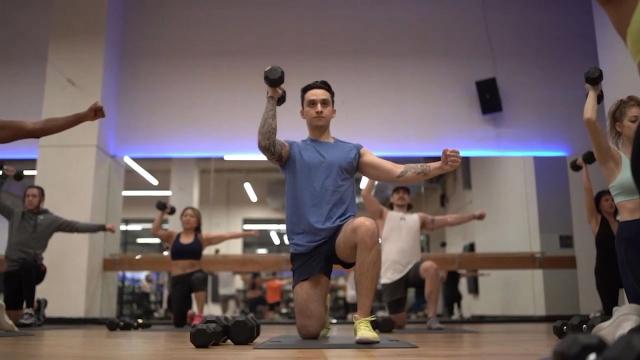 Strength + HIIT group fitness classes in Stamford, CT