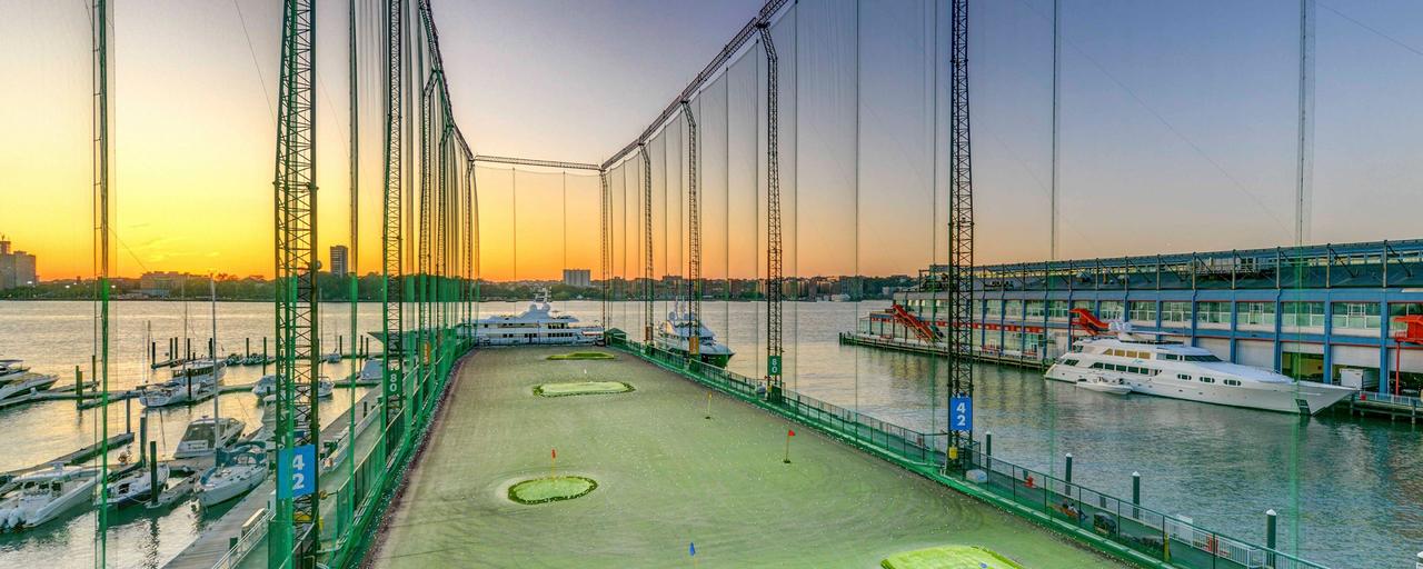 Chelsea Piers Golf Club Driving Range
