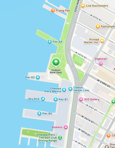 Map location
