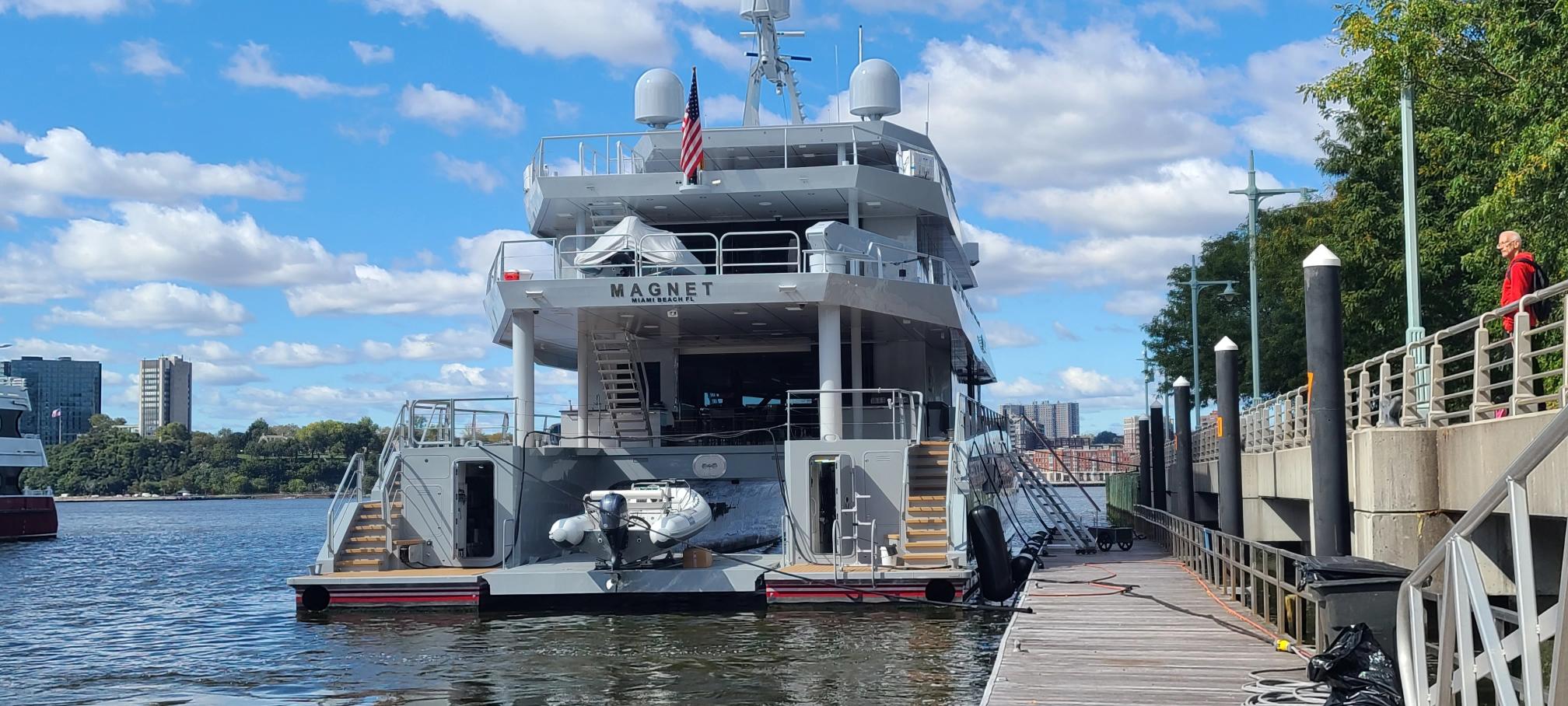 Docked boat