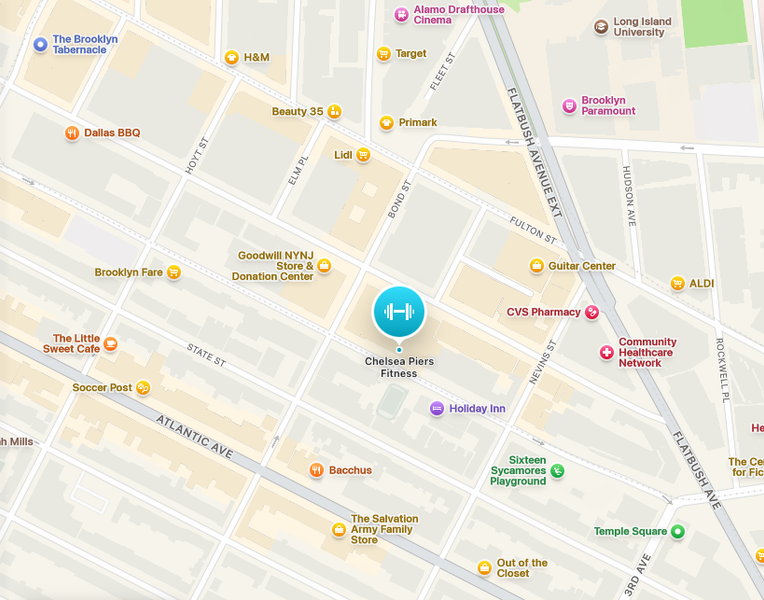 Map location